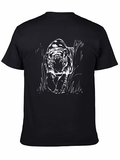 Black Tiger Graphic Tee - Urban Cool
