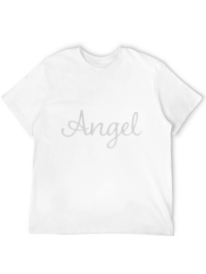 Angel Script Black T-Shirt