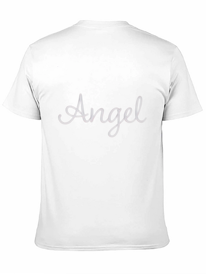 Angel Script Black T-Shirt