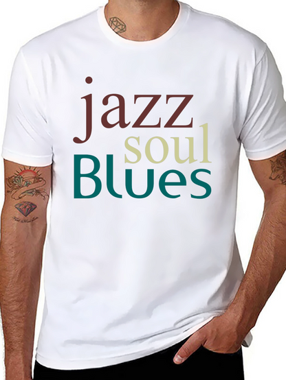 Jazz Soul Blues Graphic T-Shirt
