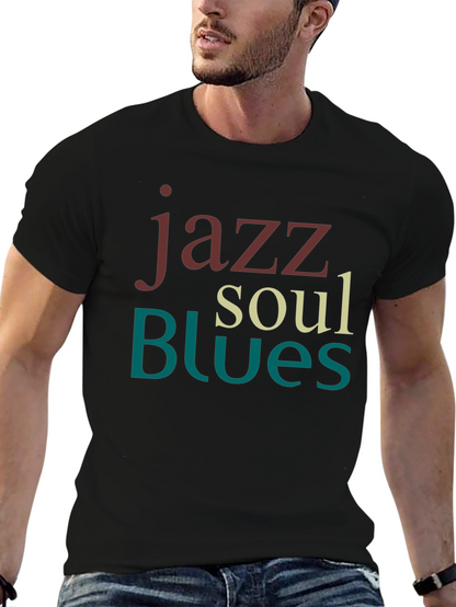 Jazz Soul Blues Graphic T-Shirt