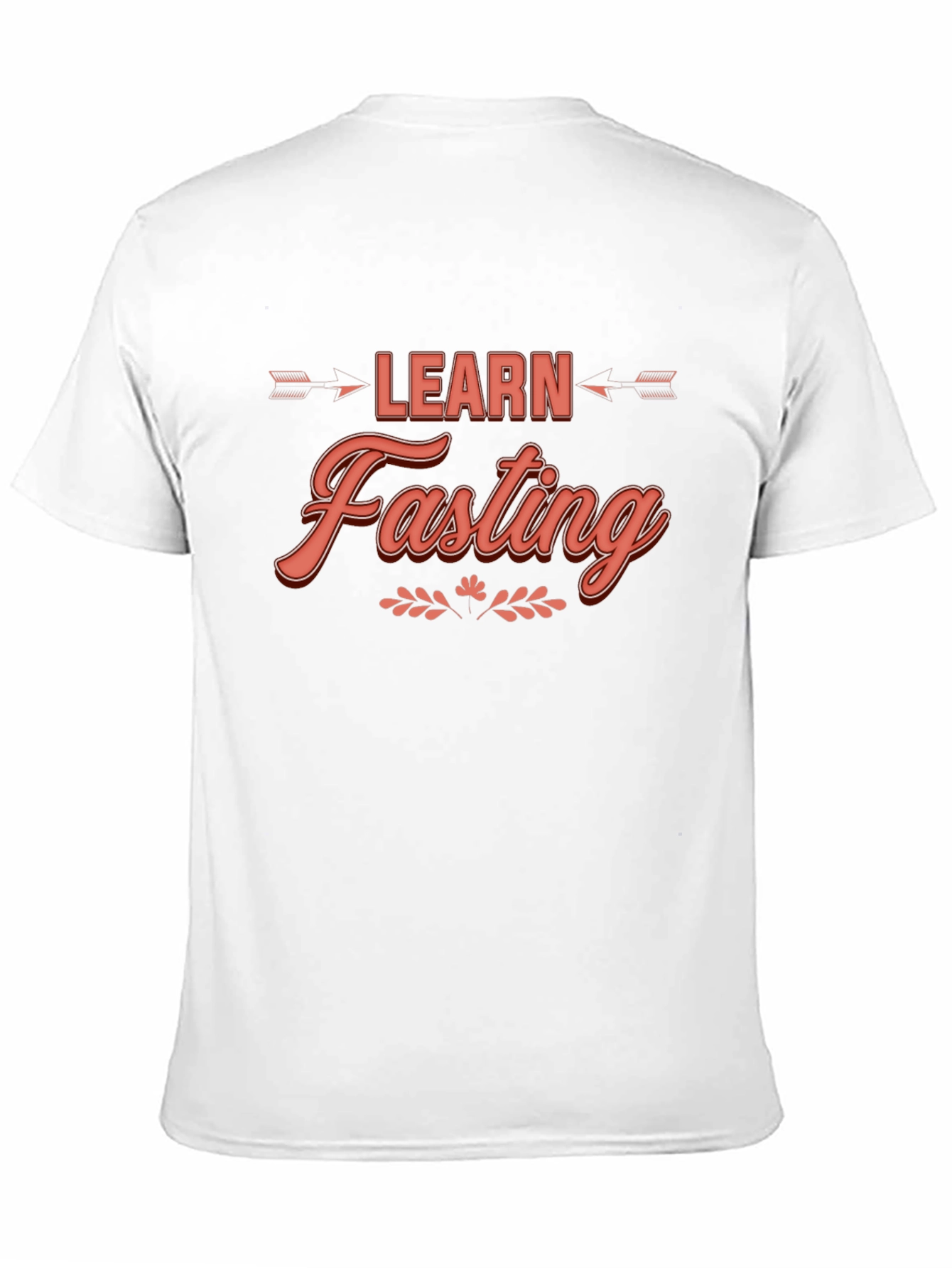 Learn Fasting Black Graphic Tee - Trendy Casual Wear