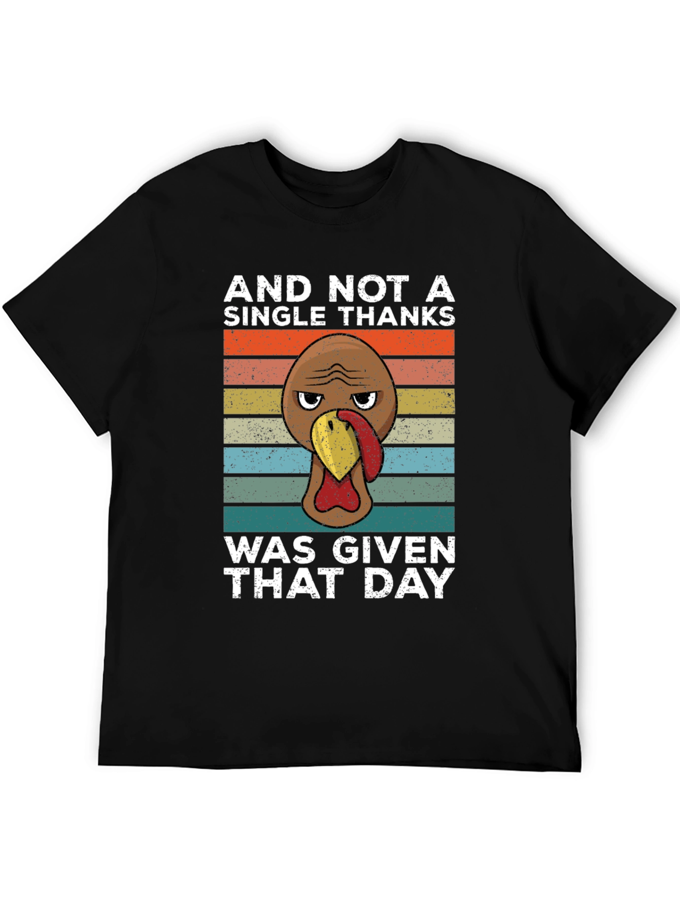 Grumpy Turkey Thanksgiving T-Shirt