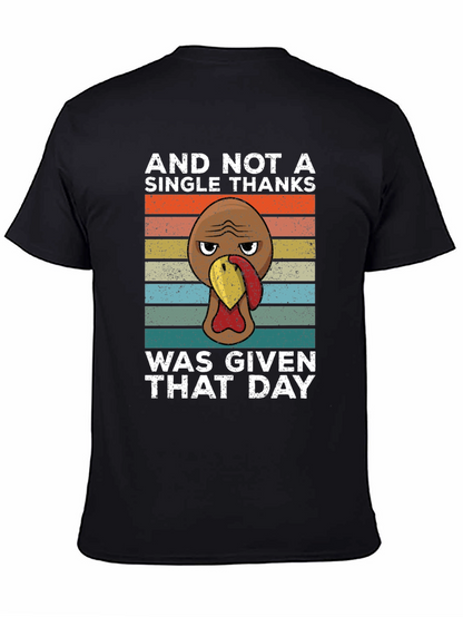 Grumpy Turkey Thanksgiving T-Shirt