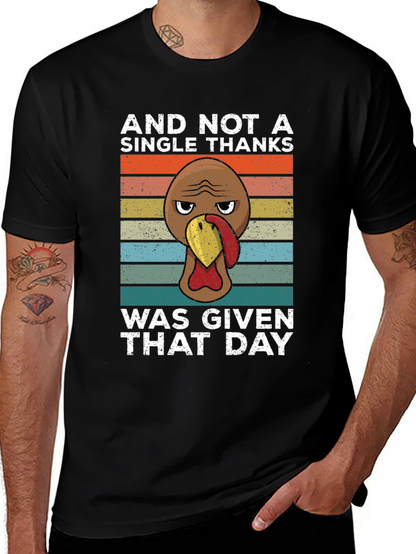 Grumpy Turkey Thanksgiving T-Shirt