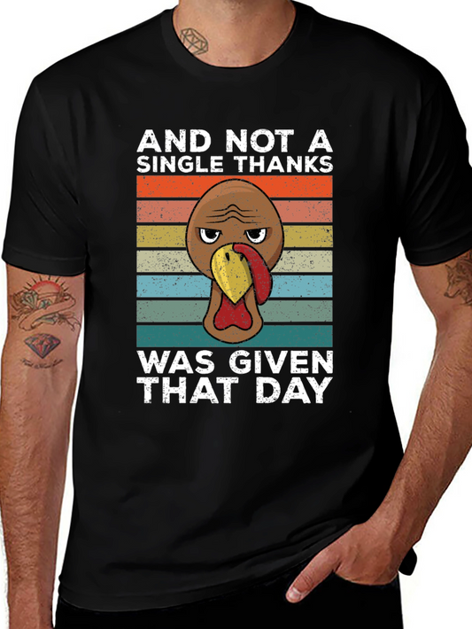Grumpy Turkey Thanksgiving T-Shirt