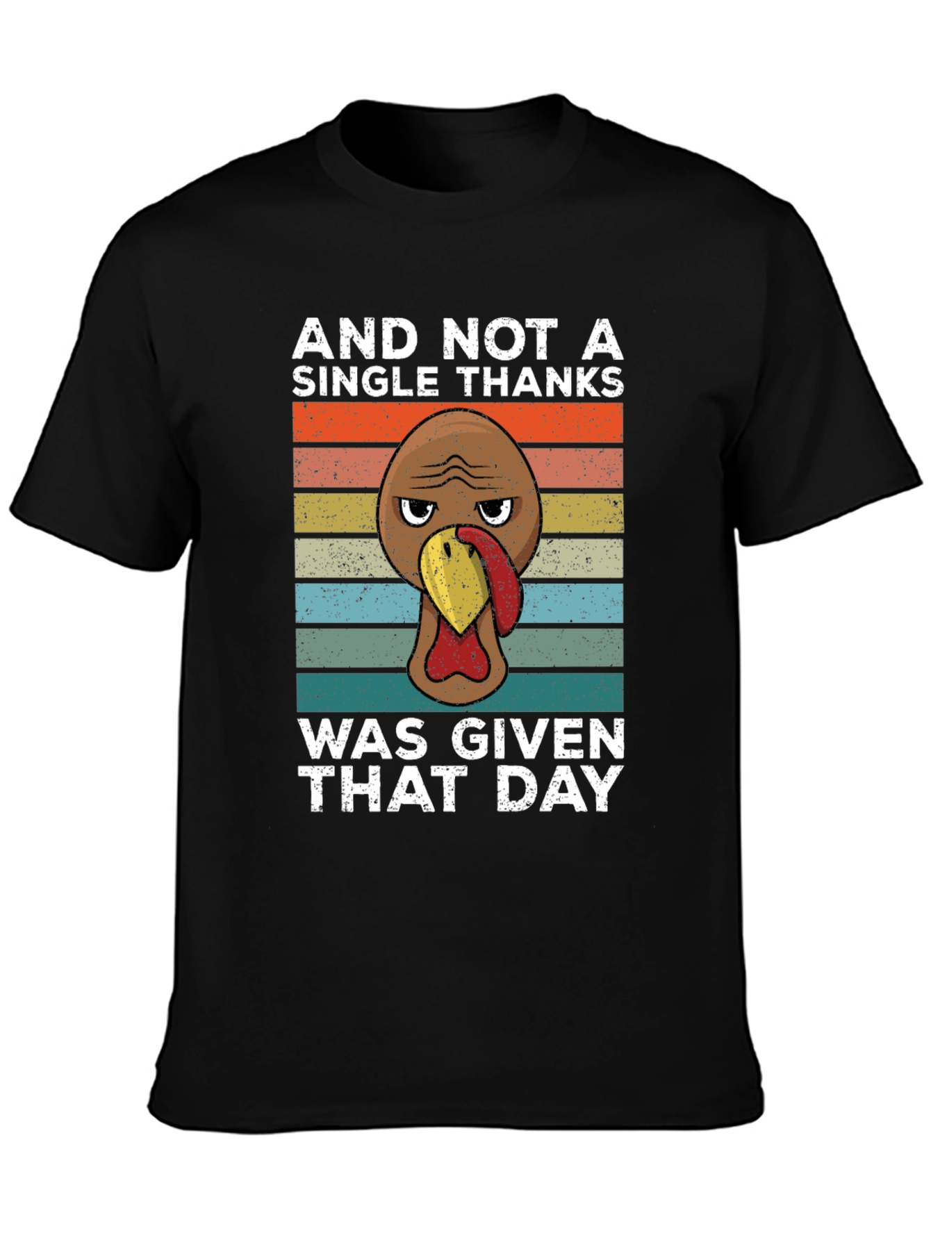 Grumpy Turkey Thanksgiving T-Shirt