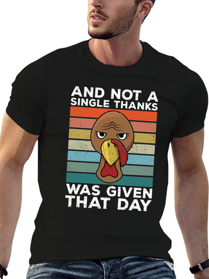 Grumpy Turkey Thanksgiving T-Shirt