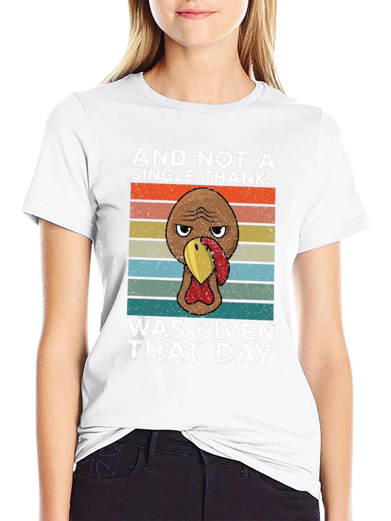 Grumpy Turkey Thanksgiving T-Shirt