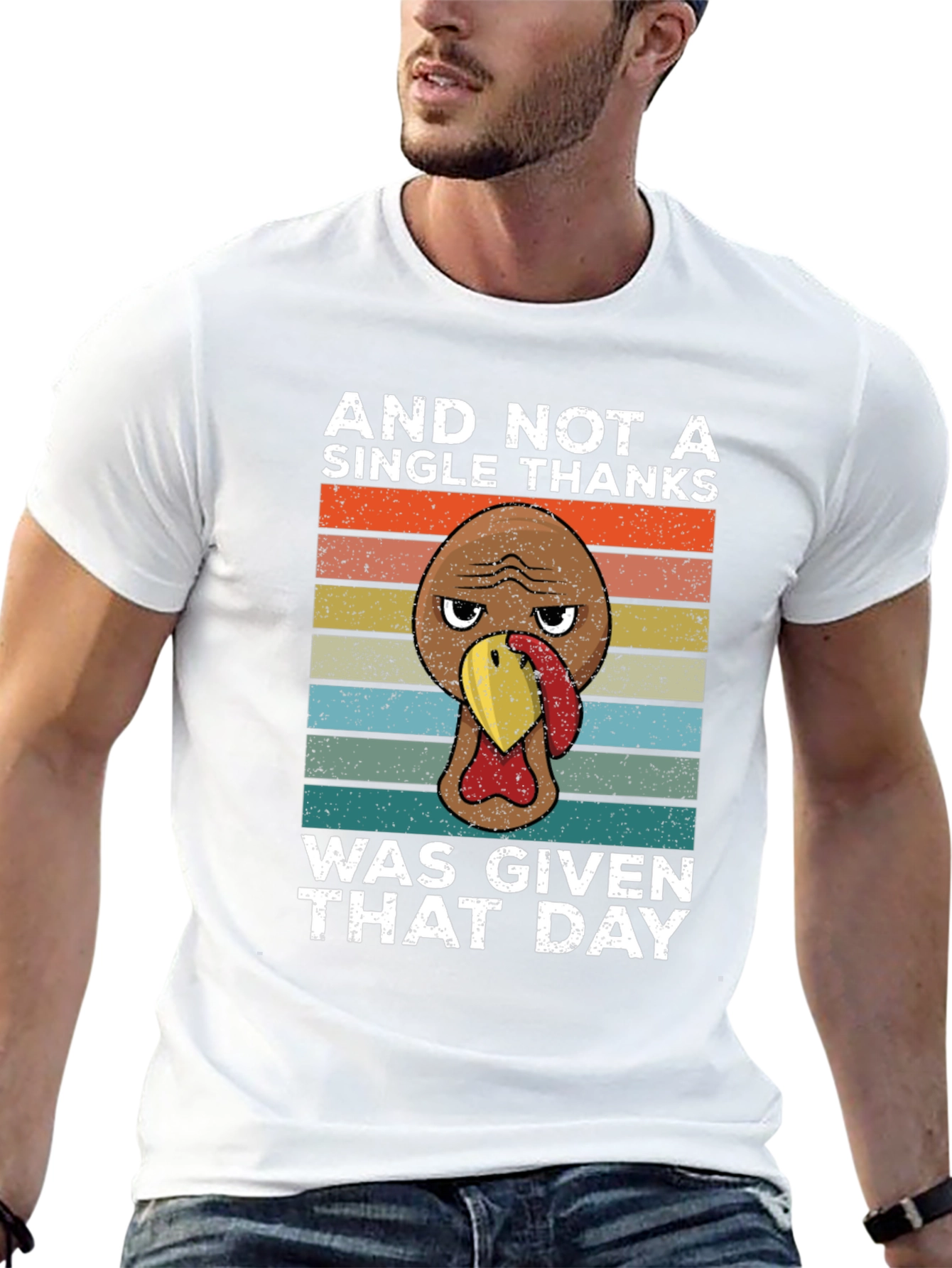 Grumpy Turkey Thanksgiving T-Shirt
