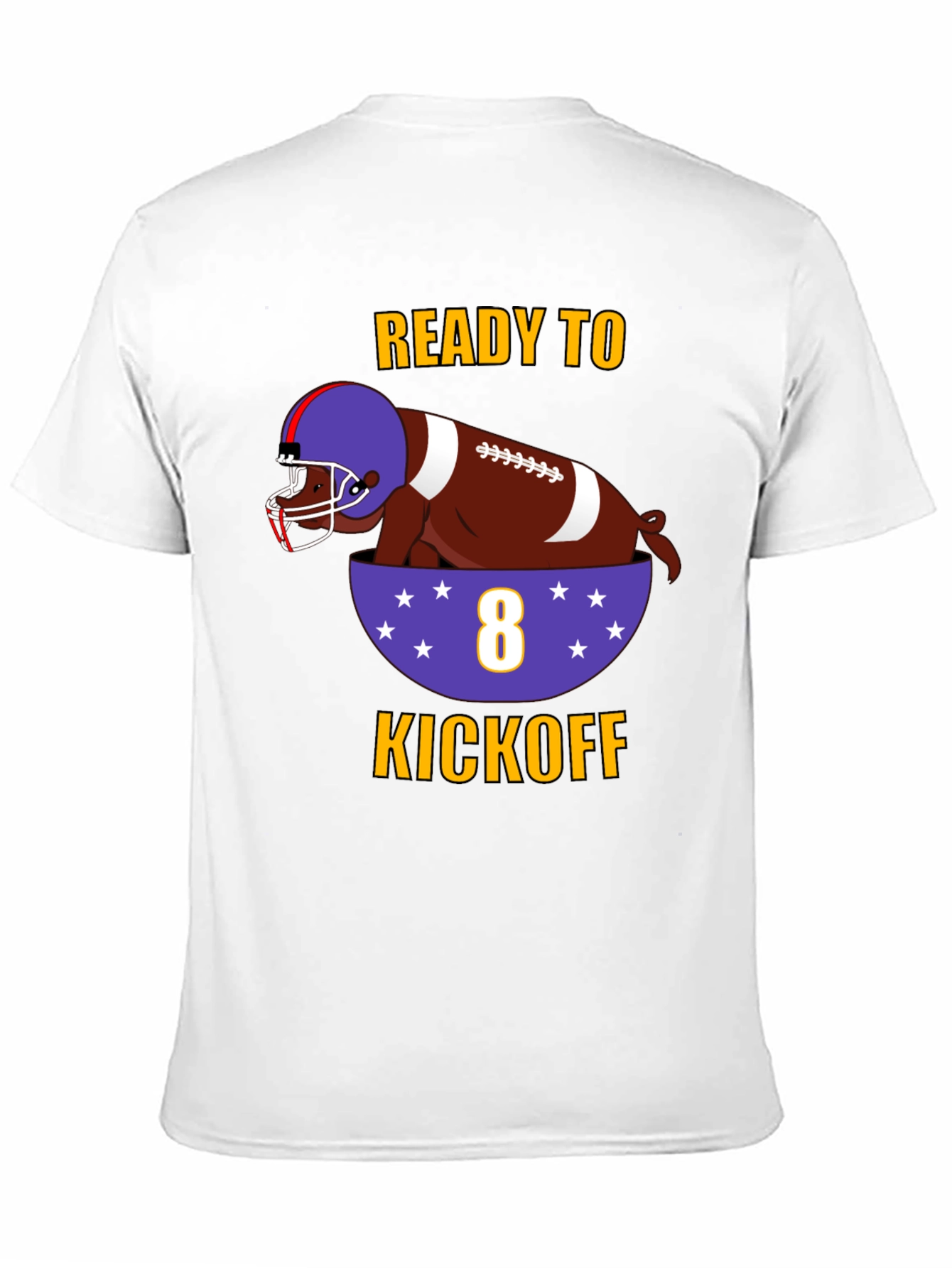Ready to Kickoff Football T-Shirt