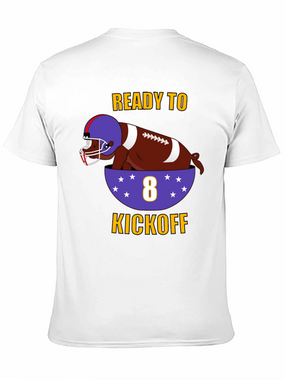 Ready to Kickoff Football T-Shirt