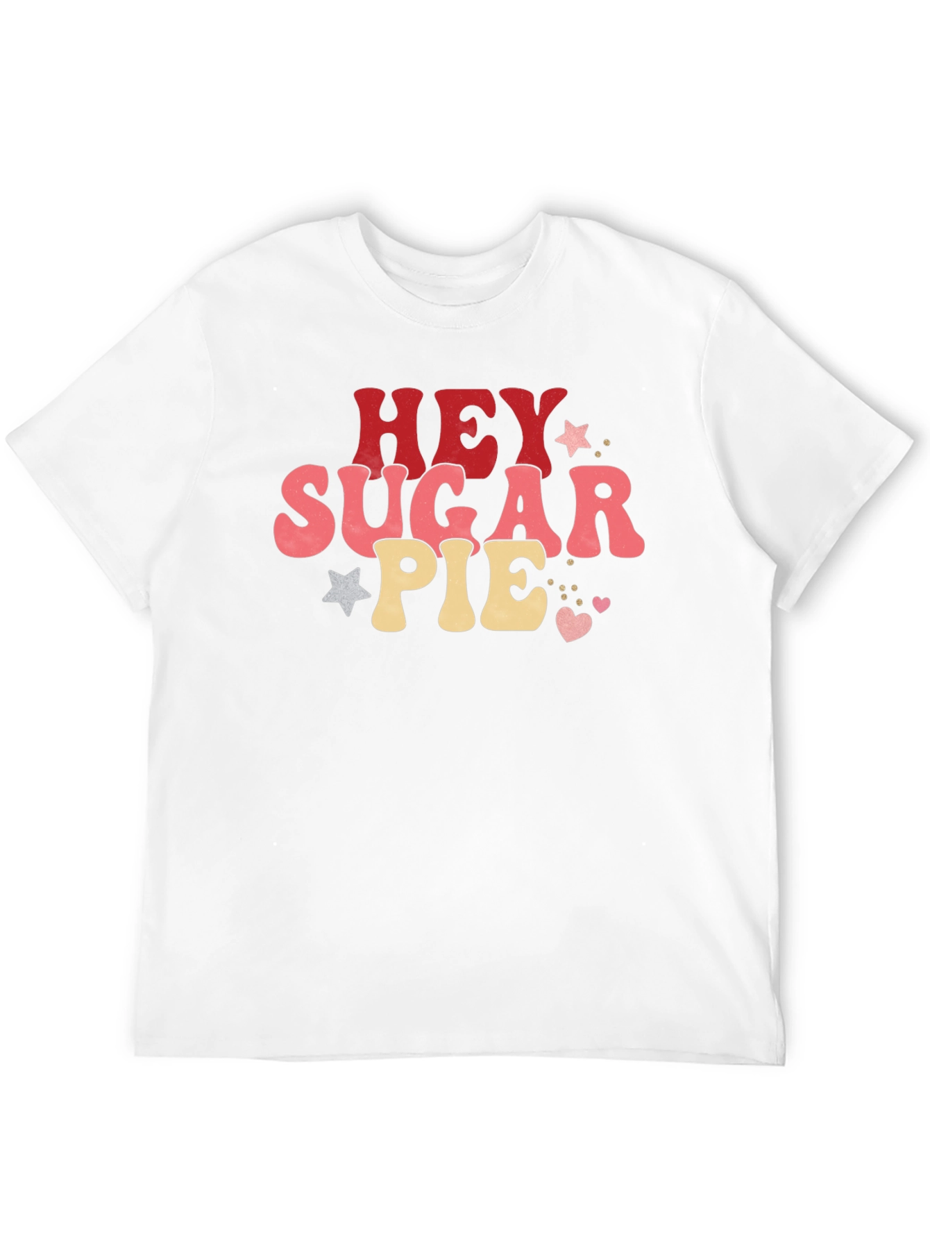 Hey Sugar Pie Black Graphic Tee