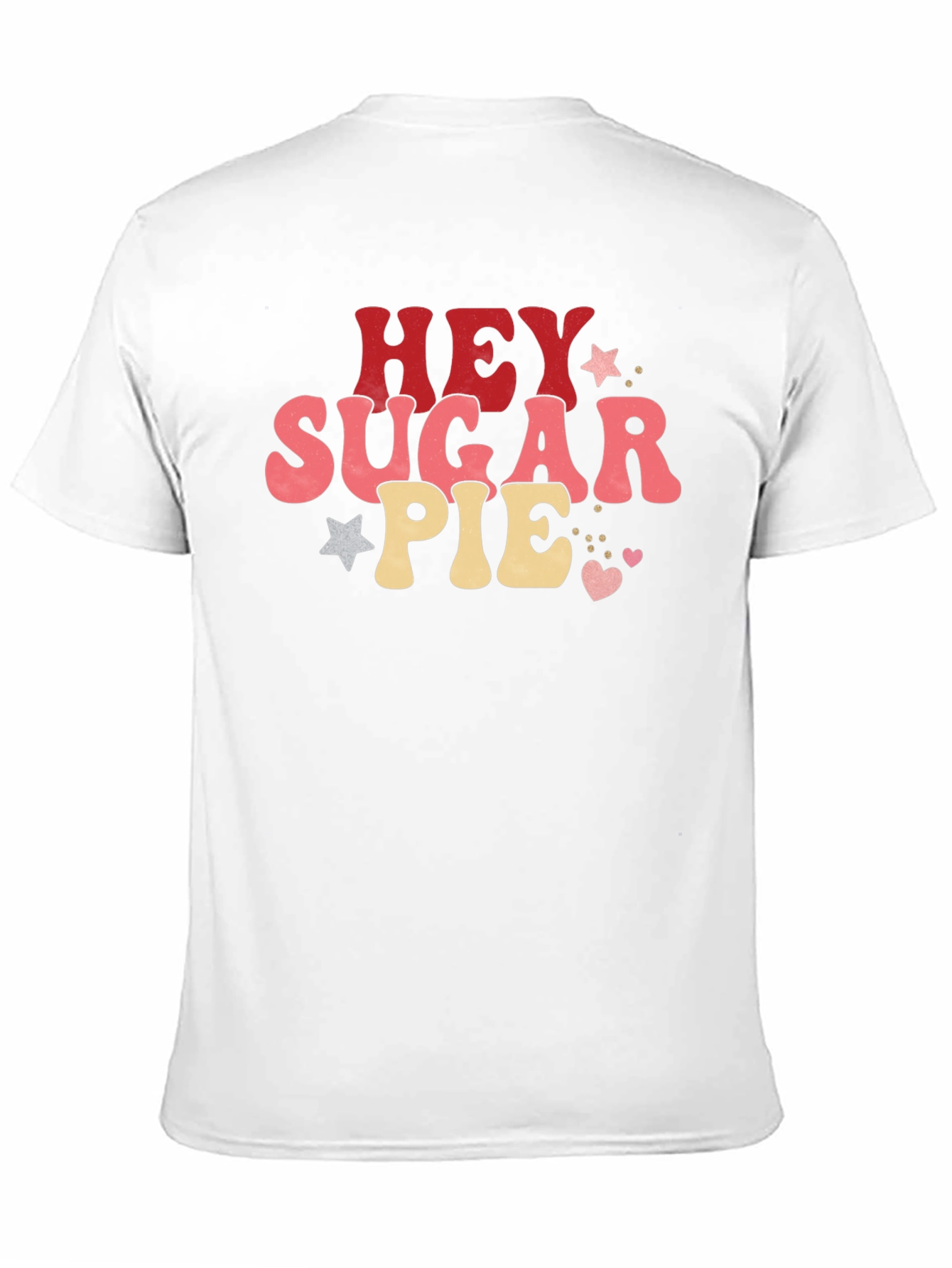Hey Sugar Pie Black Graphic Tee