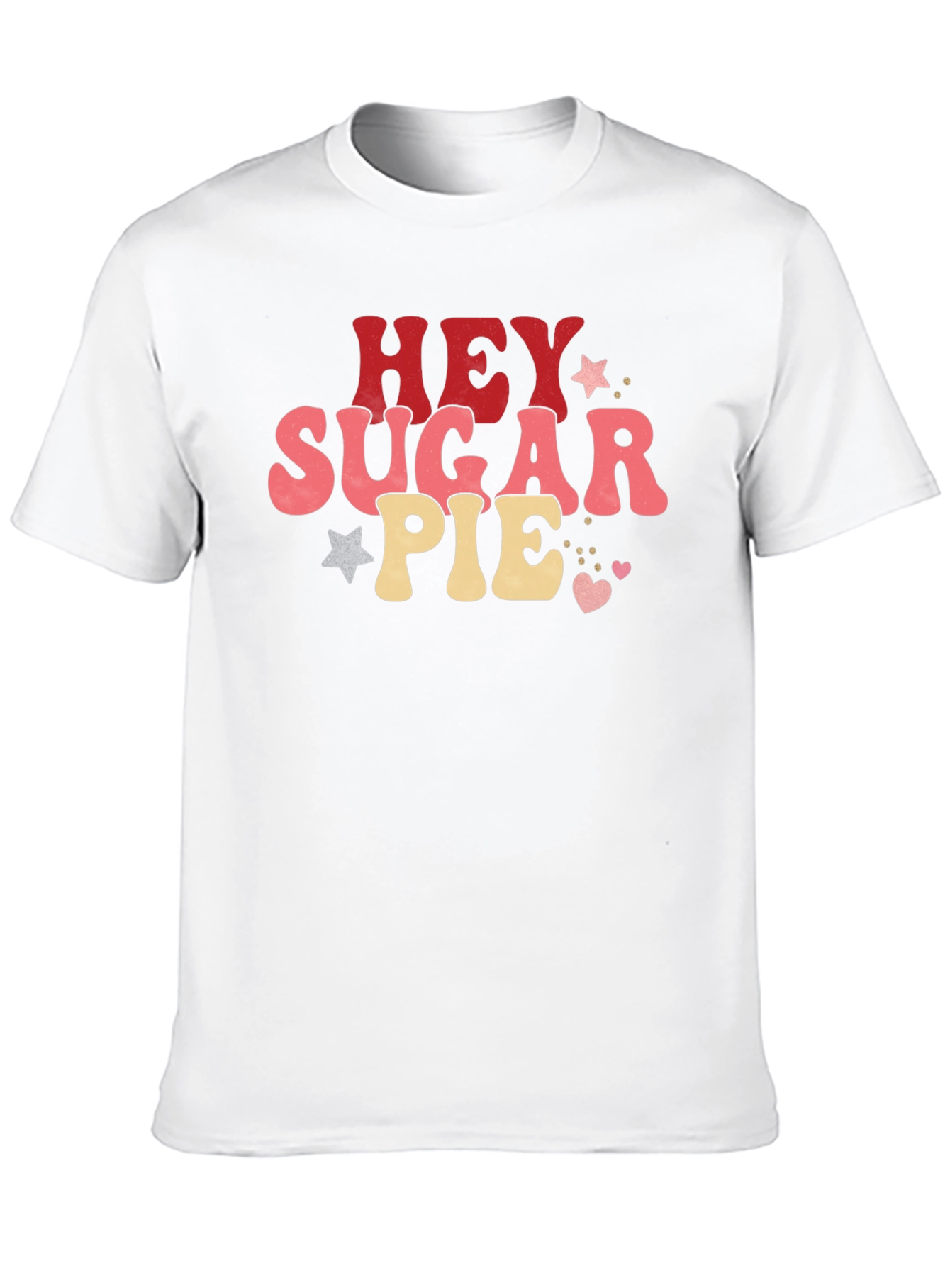 Hey Sugar Pie Black Graphic Tee