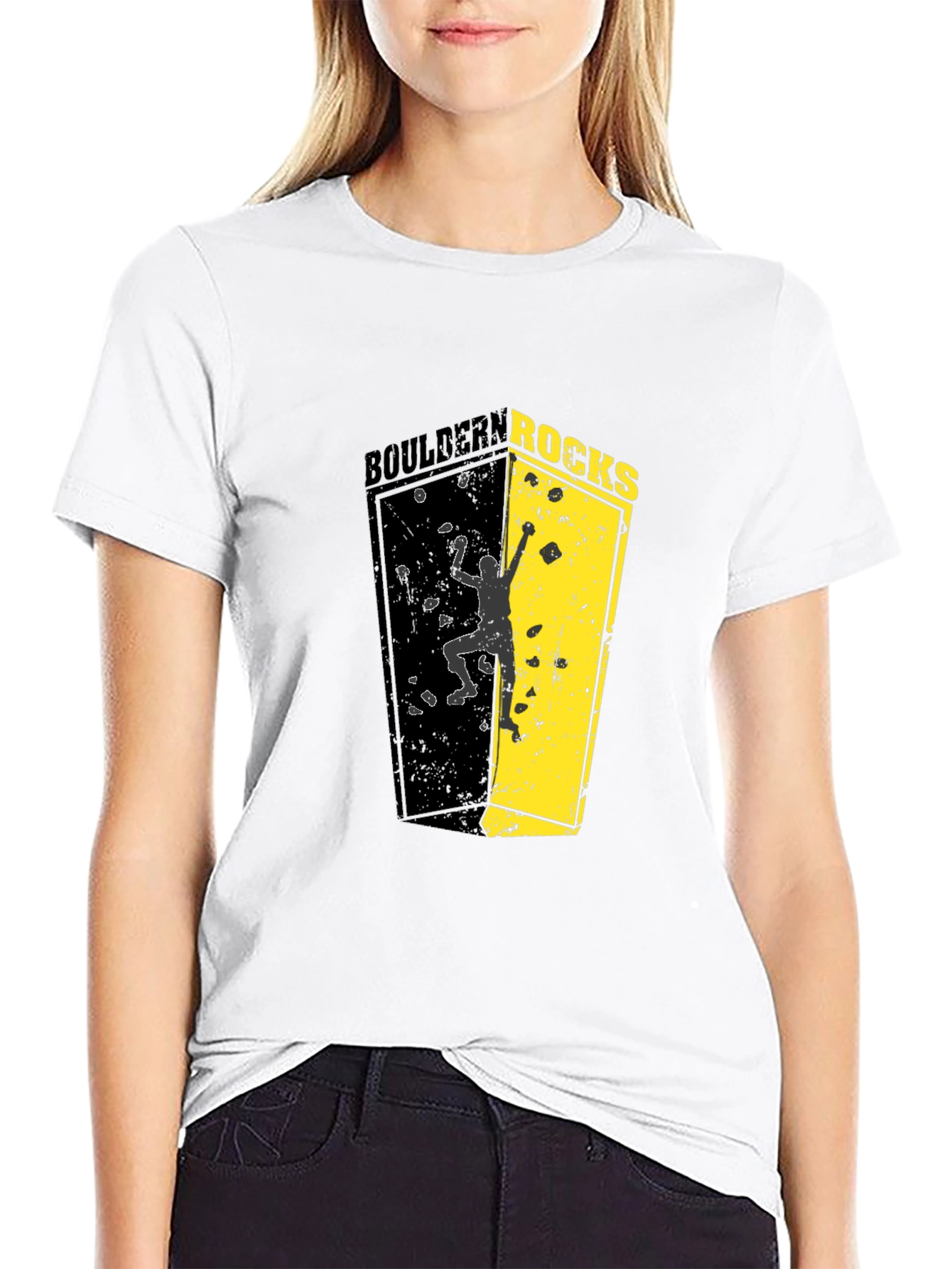 Boulder Rocks Climbing T-Shirt
