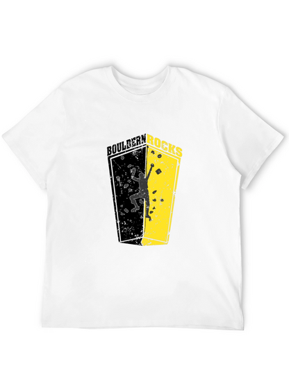 Boulder Rocks Climbing T-Shirt