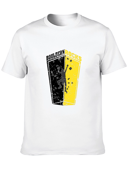 Boulder Rocks Climbing T-Shirt