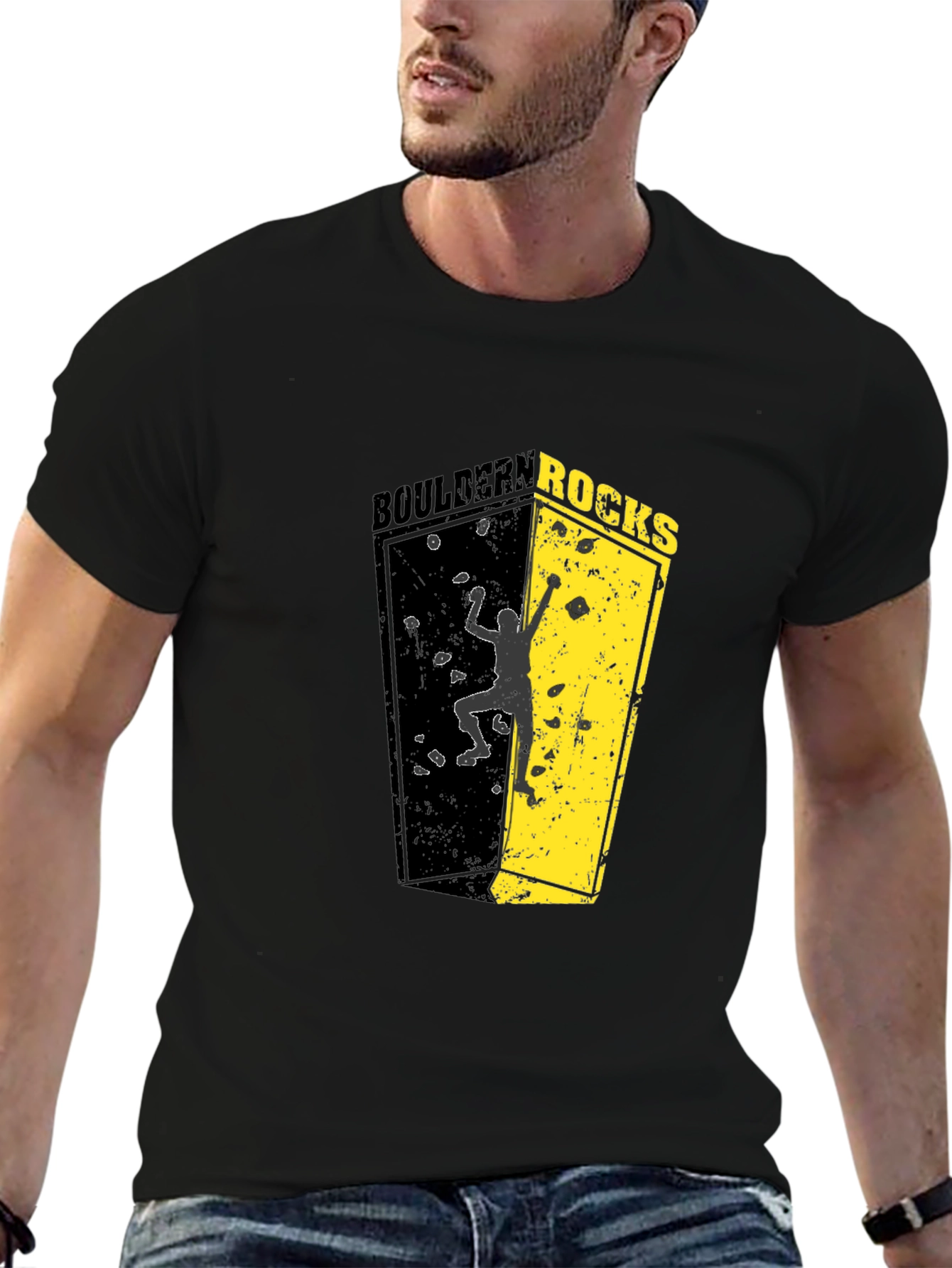 Boulder Rocks Climbing T-Shirt