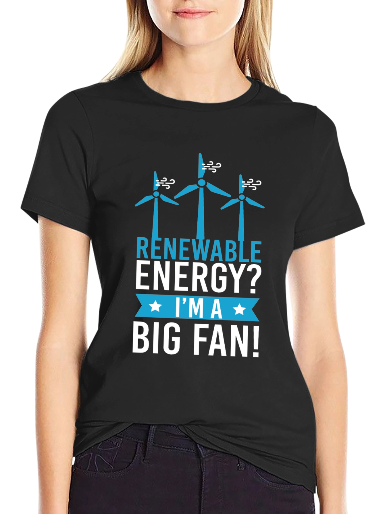 Renewable Energy Big Fan T-Shirt