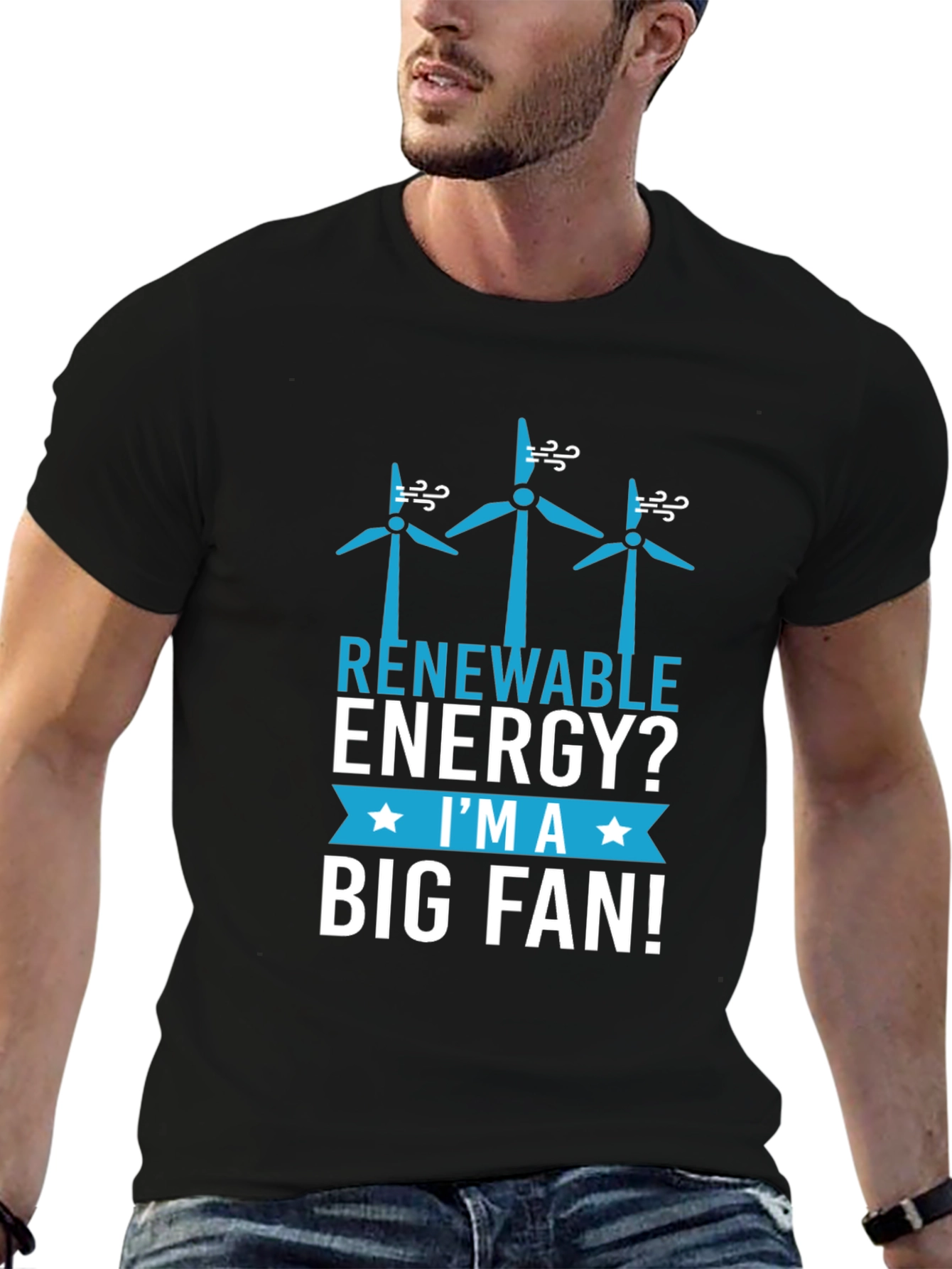 Renewable Energy Big Fan T-Shirt