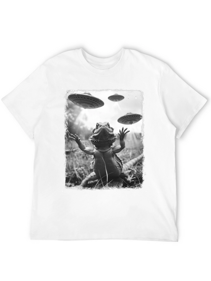 Bearded Dragon Alien Abduction T-Shirt