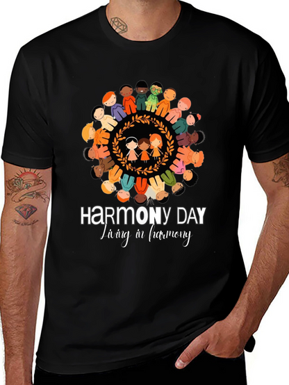Harmony Day Graphic T-Shirt - Unity & Peace