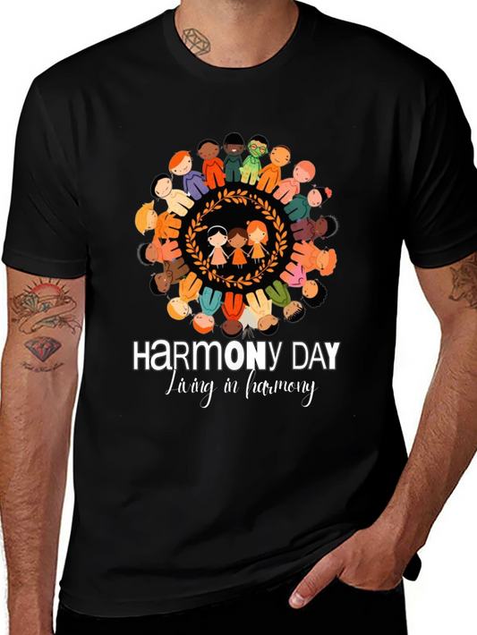 Harmony Day Graphic T-Shirt - Unity & Peace