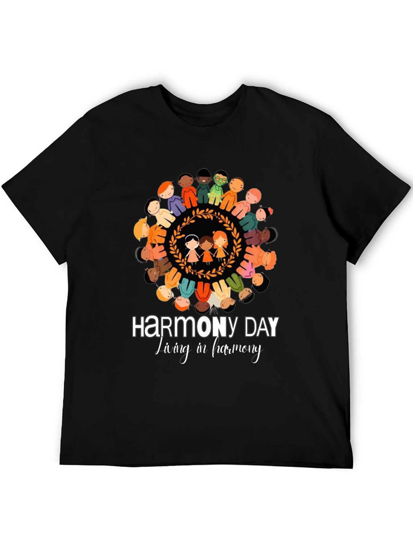 Harmony Day Graphic T-Shirt - Unity & Peace