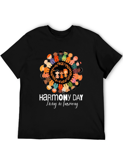 Harmony Day Graphic T-Shirt - Unity & Peace