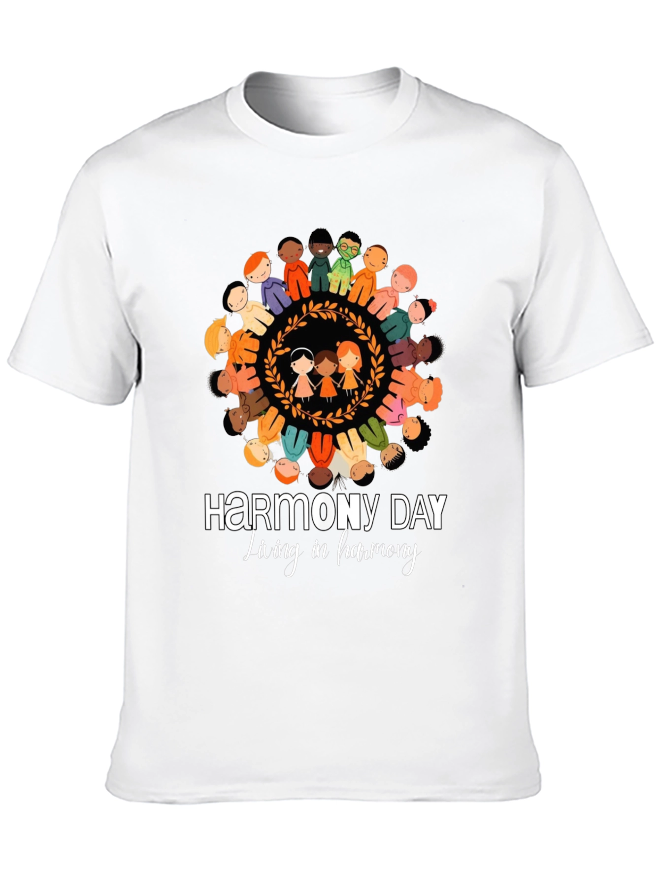 Harmony Day Graphic T-Shirt - Unity & Peace