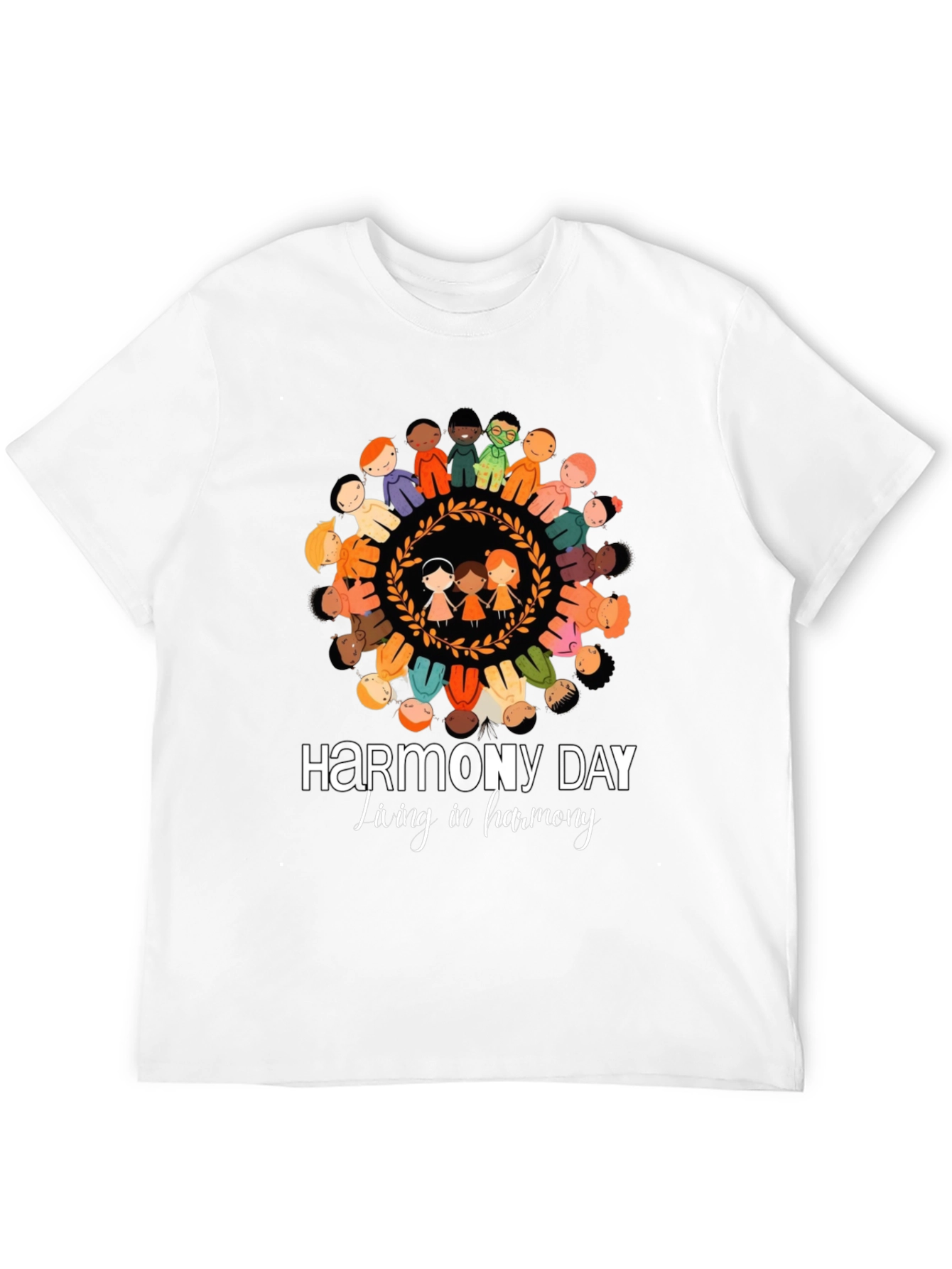 Harmony Day Graphic T-Shirt - Unity & Peace