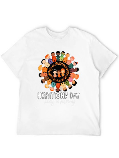 Harmony Day Graphic T-Shirt - Unity & Peace