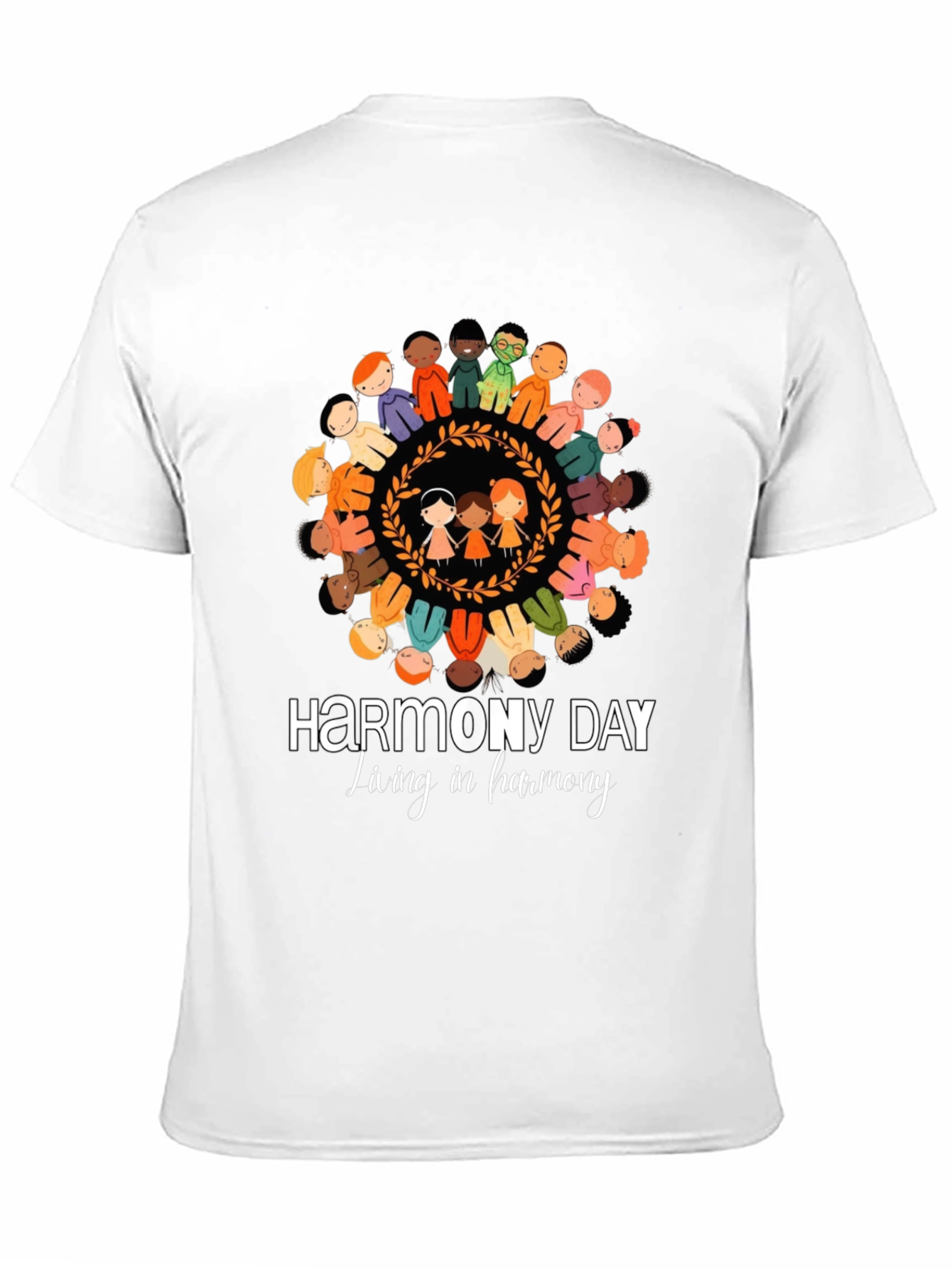 Harmony Day Graphic T-Shirt - Unity & Peace