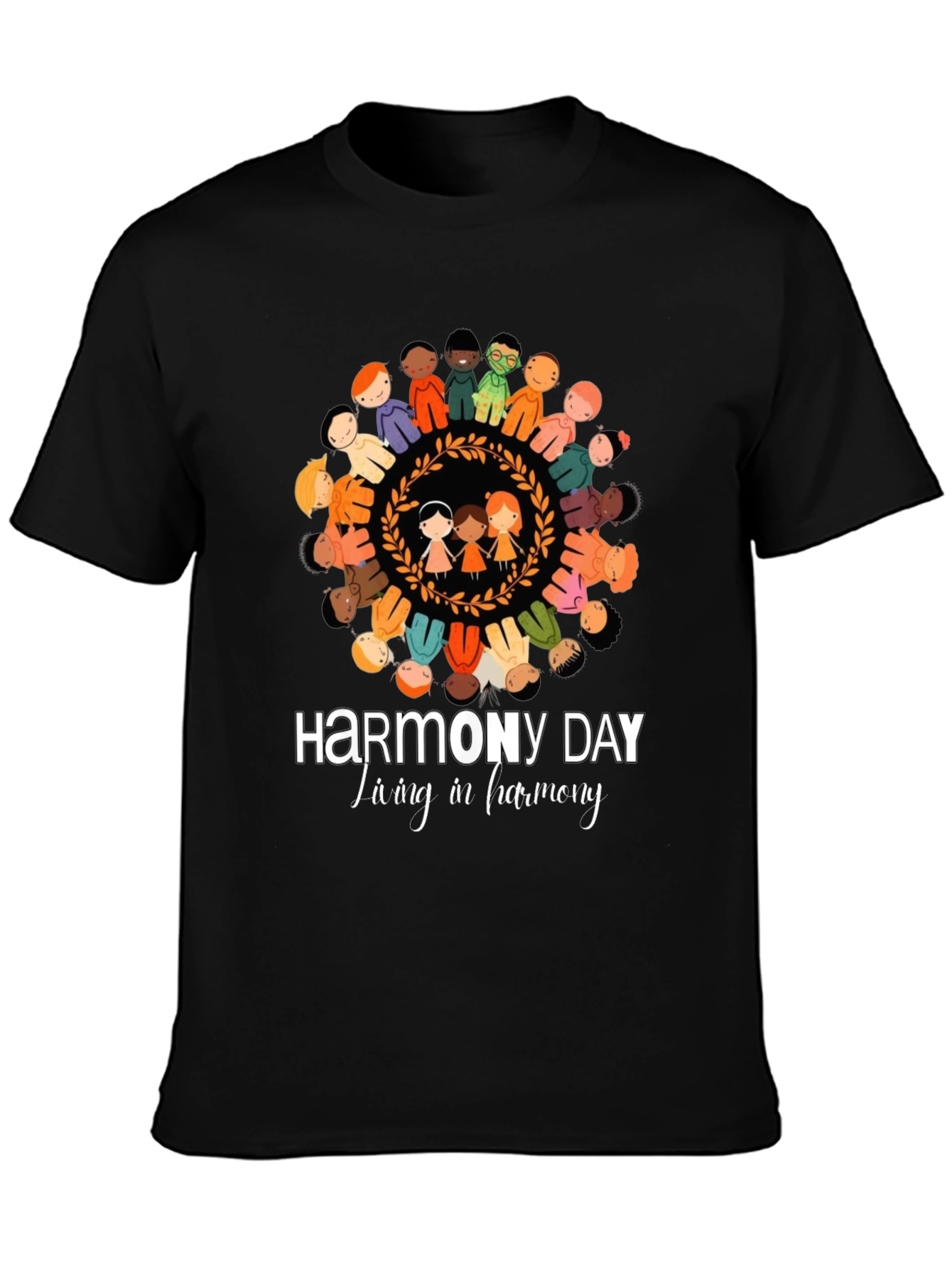 Harmony Day Graphic T-Shirt - Unity & Peace