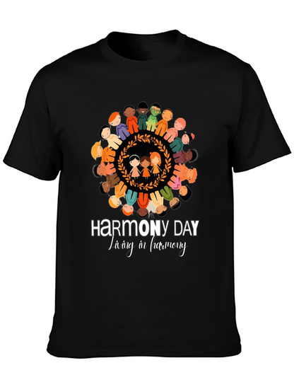 Harmony Day Graphic T-Shirt - Unity & Peace