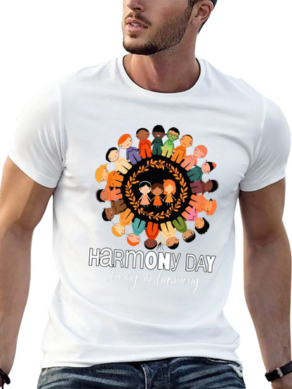 Harmony Day Graphic T-Shirt - Unity & Peace