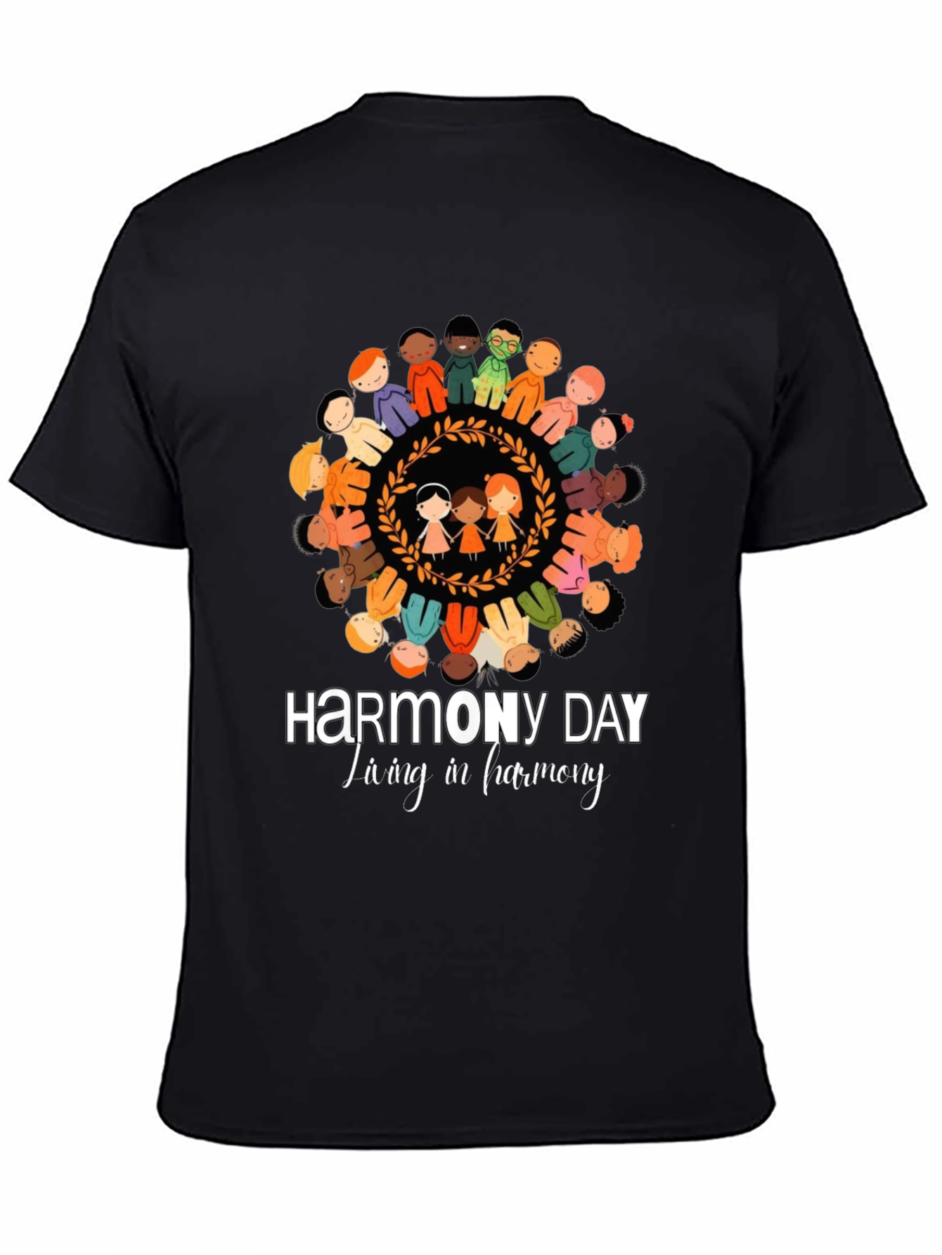 Harmony Day Graphic T-Shirt - Unity & Peace