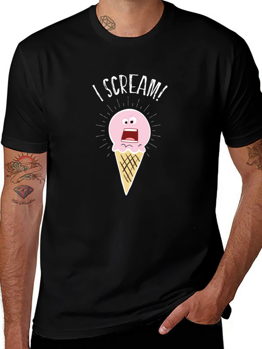 I Scream! T-Shirt - Funny Graphic Tee