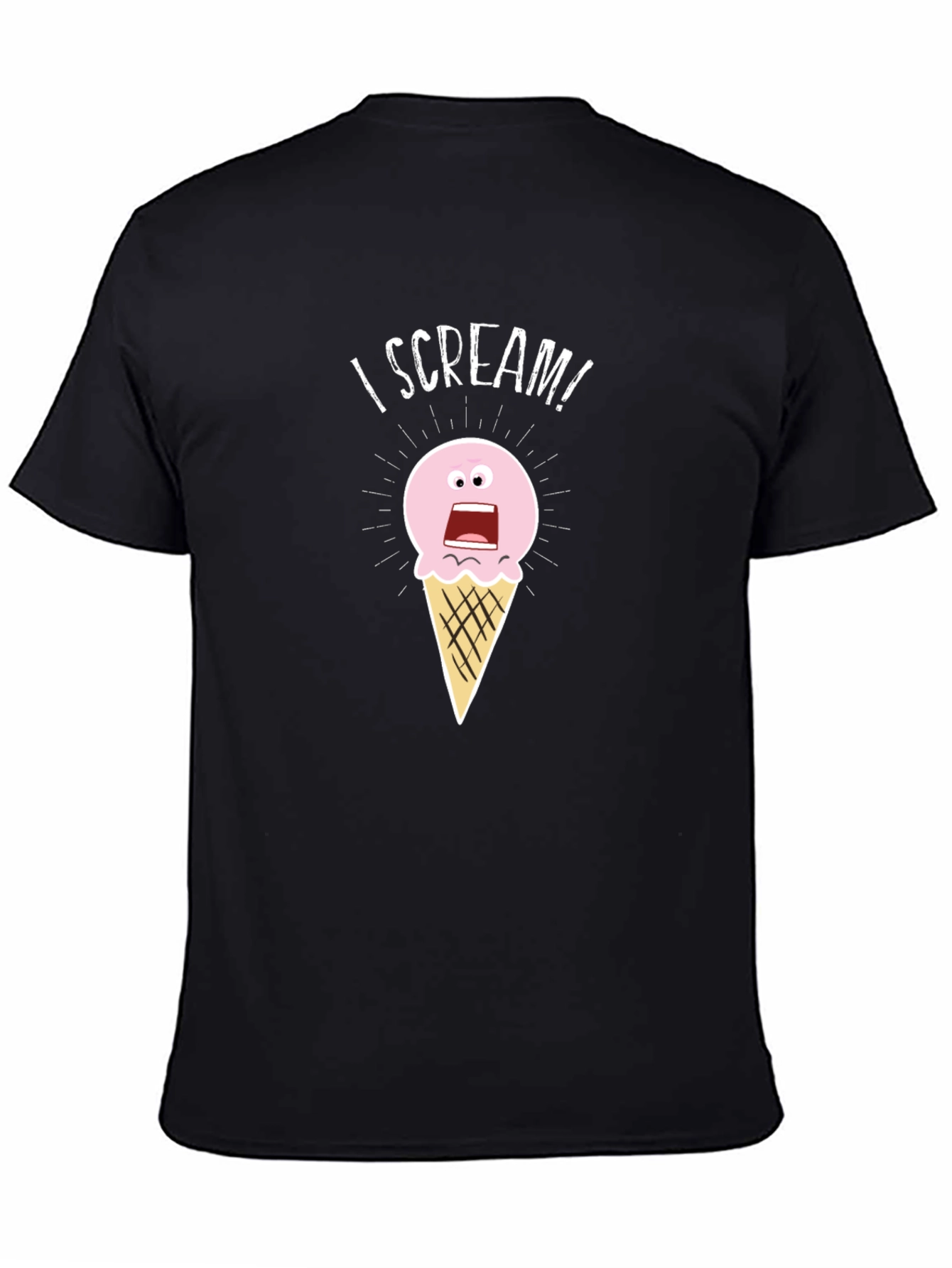 I Scream! T-Shirt - Funny Graphic Tee