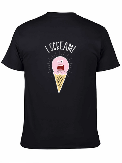 I Scream! T-Shirt - Funny Graphic Tee