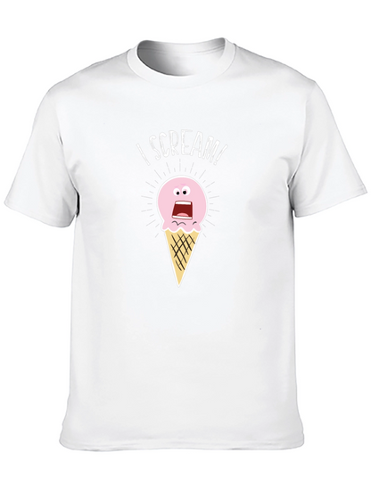 I Scream! T-Shirt - Funny Graphic Tee