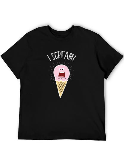 I Scream! T-Shirt - Funny Graphic Tee