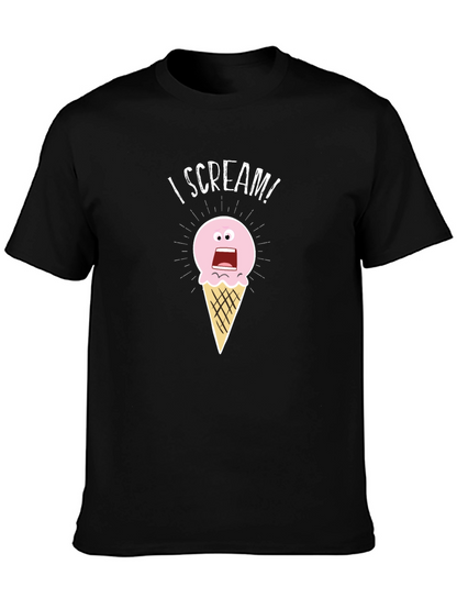 I Scream! T-Shirt - Funny Graphic Tee
