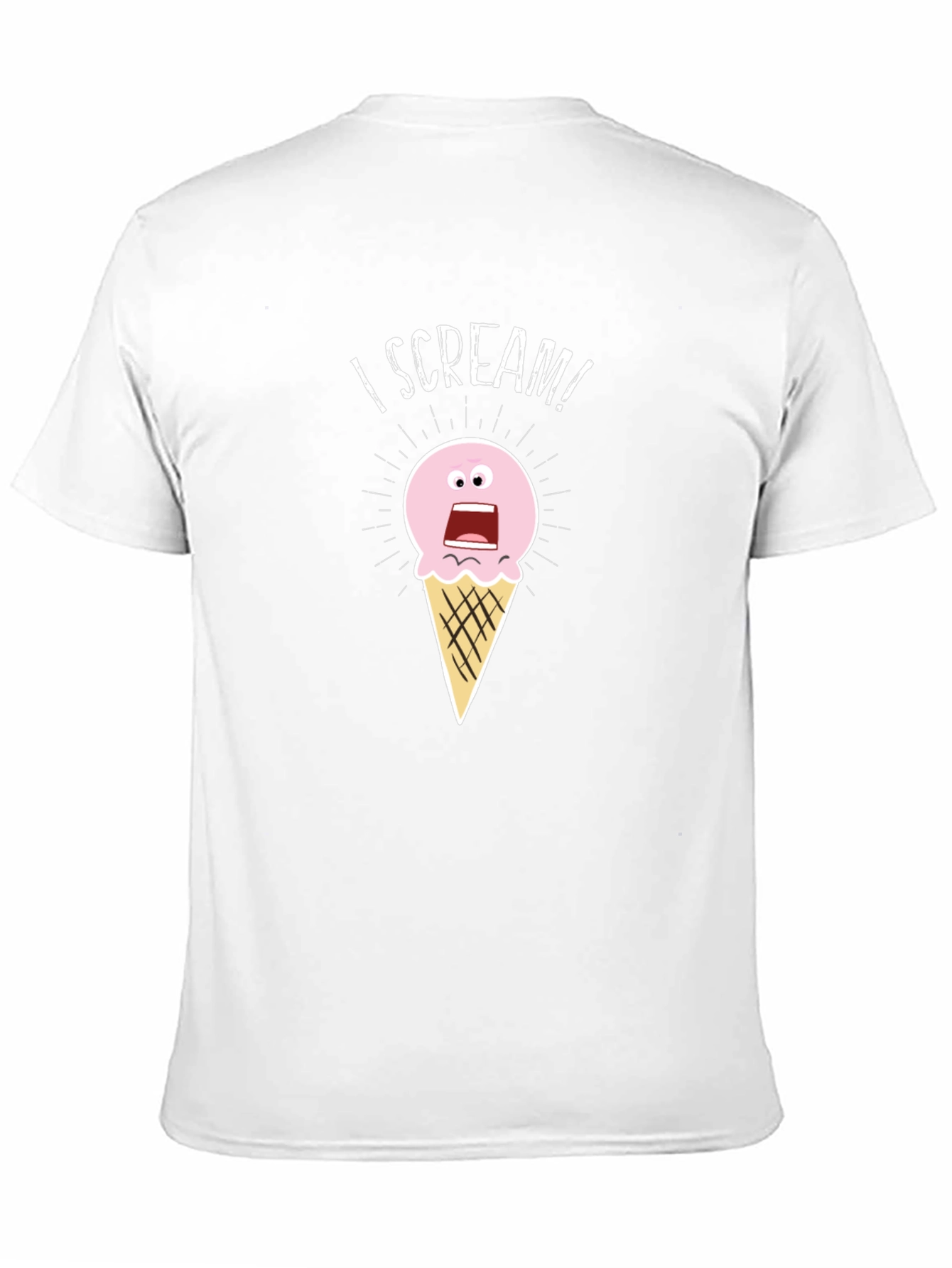 I Scream! T-Shirt - Funny Graphic Tee