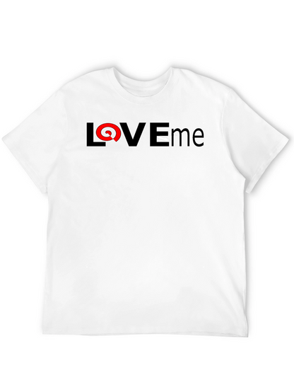 Love Me Graphic Black T-Shirt