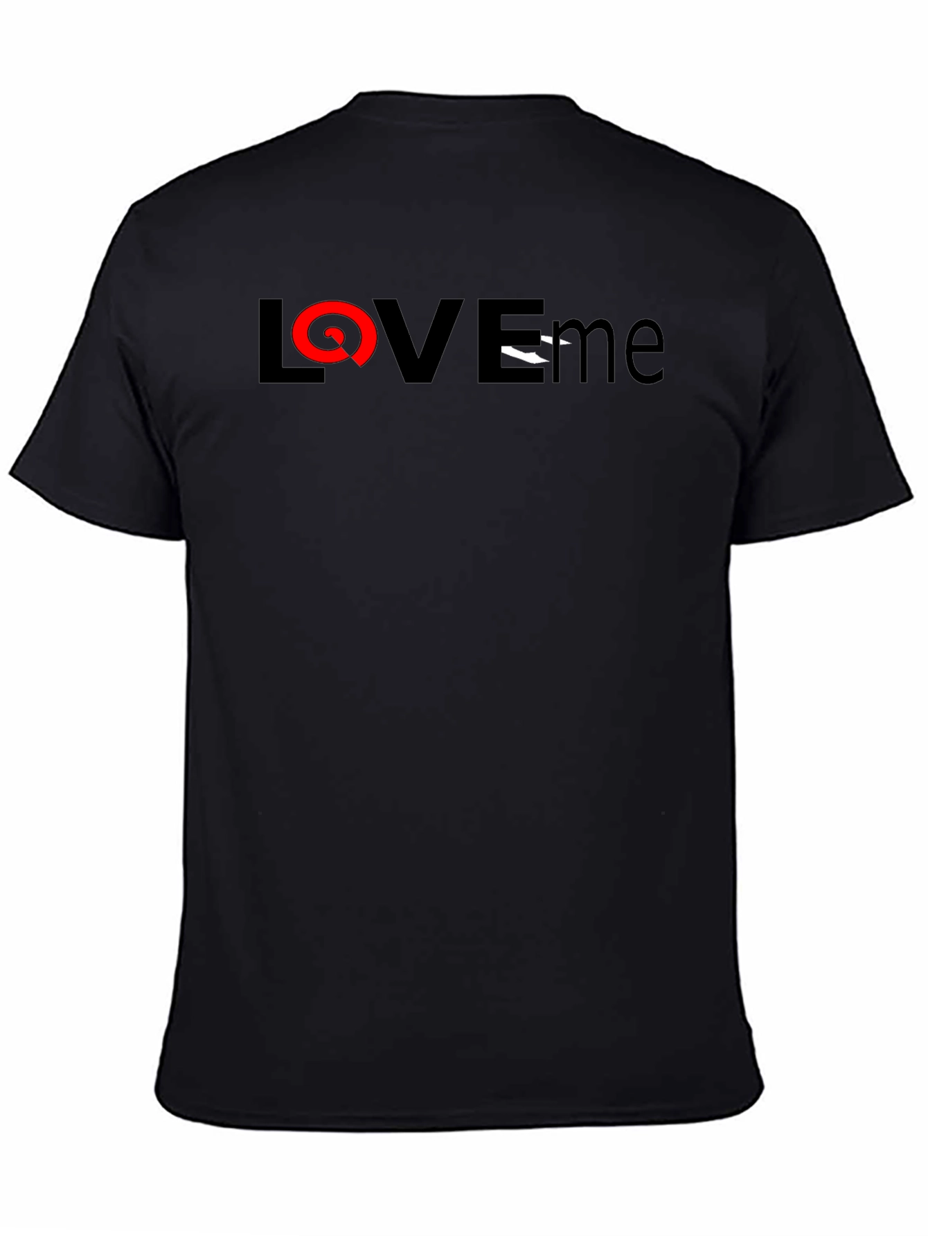 Love Me Graphic Black T-Shirt