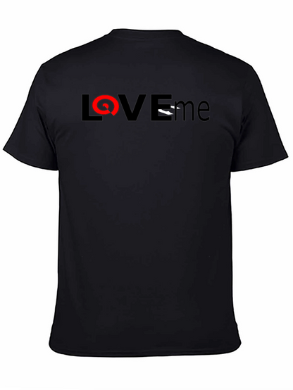 Love Me Graphic Black T-Shirt