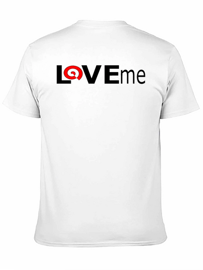 Love Me Graphic Black T-Shirt