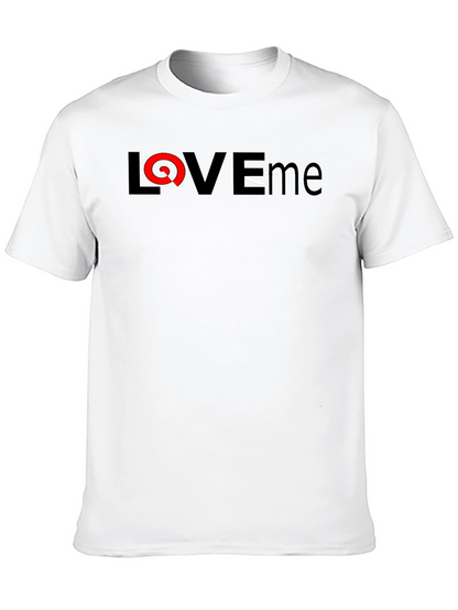 Love Me Graphic Black T-Shirt